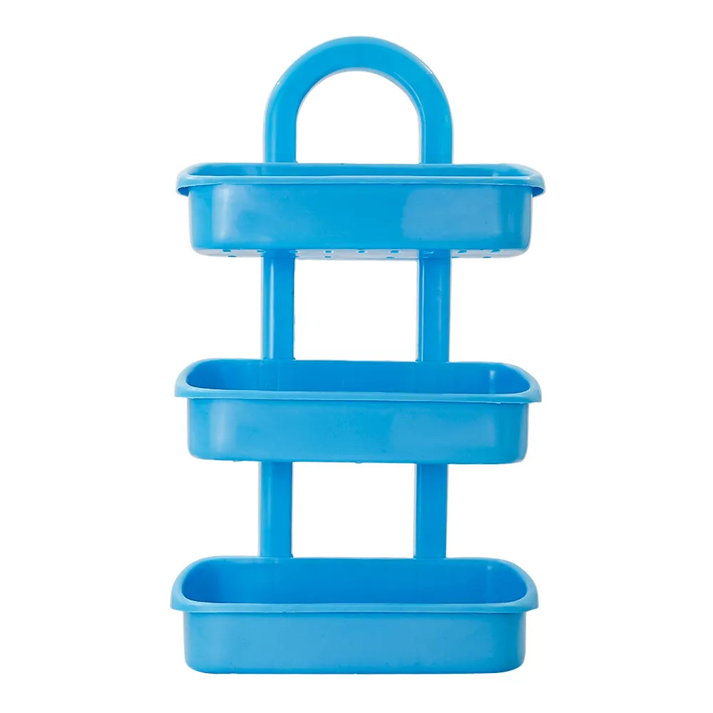 Organizador para baño de plástico 3 estantes 011002 Home Pro