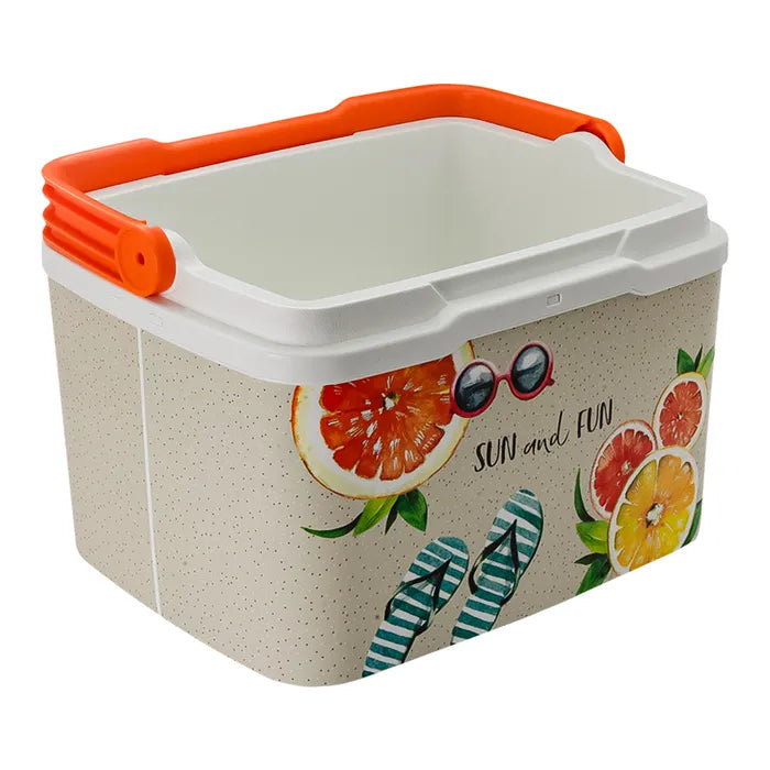 Hielera rígida de plástico decorado frutal de 5 L 34003 Chef Market