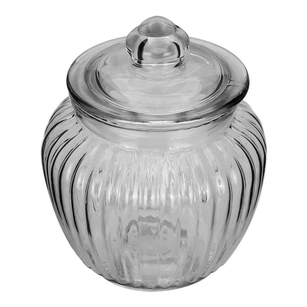 Frasco de vidrio con tapa hermética 1.1 L ATGS10 Home Sweet Home