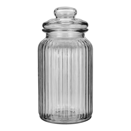 Frasco de vidrio con tapa hermética 1.3 L ATGS23 Home Sweet Home