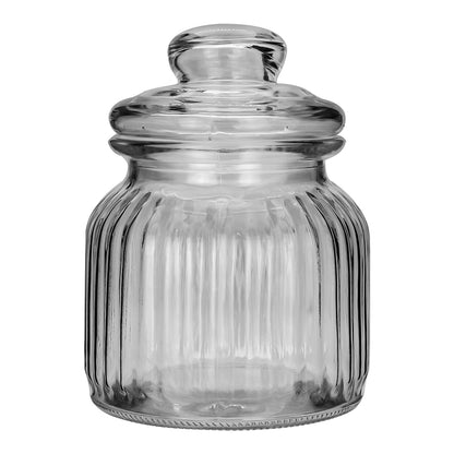 Frasco de vidrio con tapa hermética 700 ml ATGS25 Home Sweet Home