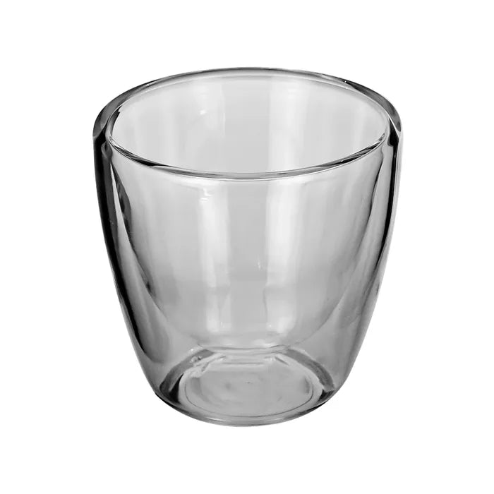 Juego de 2 vasos de vidrio de doble pared 140 ml BG19 Home Sweet Home