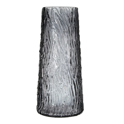 Florero de vidrio con relieve 6.9 x 21.4 cm ATH-750 Home Sweet Home
