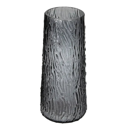Florero de vidrio con relieve 6.9 x 21.4 cm ATH-750 Home Sweet Home