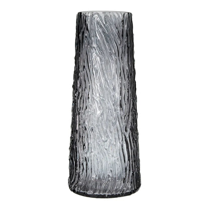 Florero de vidrio con relieve 7.7 x 28.4 cm ATH-751 Home Sweet Home