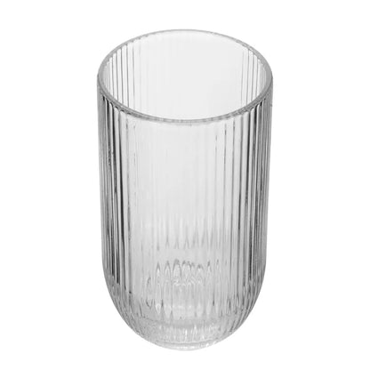Juego de vasos de vidrio con relieve 6 piezas ATH-868 Chef Market