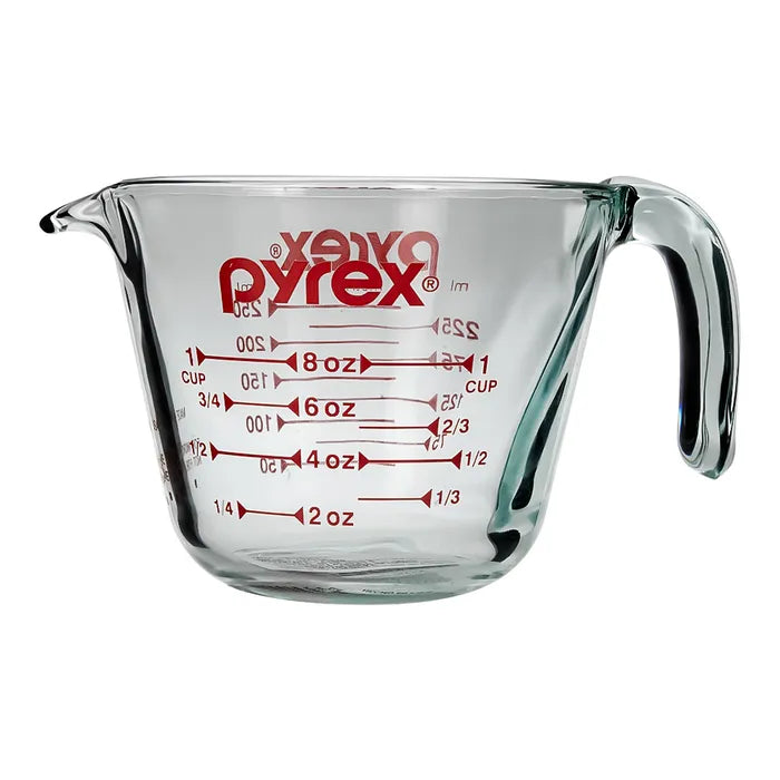 Taza medidora de vidrio para 1 taza 1149190 Pyrex