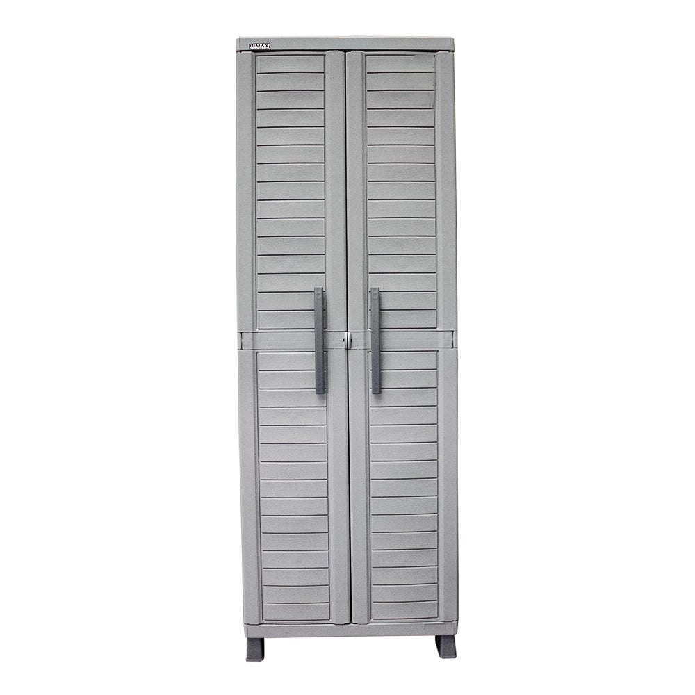 Armario Barú plástico grande gris 13838 Rimax