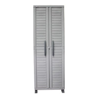 Armario Barú plástico grande gris 13838 Rimax
