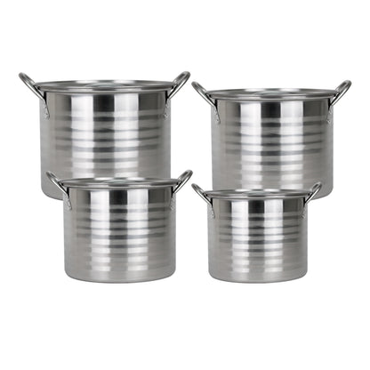 Set de cuatro ollas con tapas Qualité