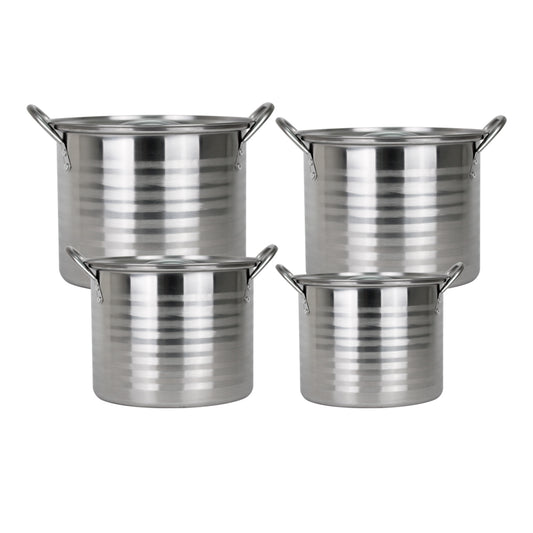 Set de cuatro ollas con tapas Qualité
