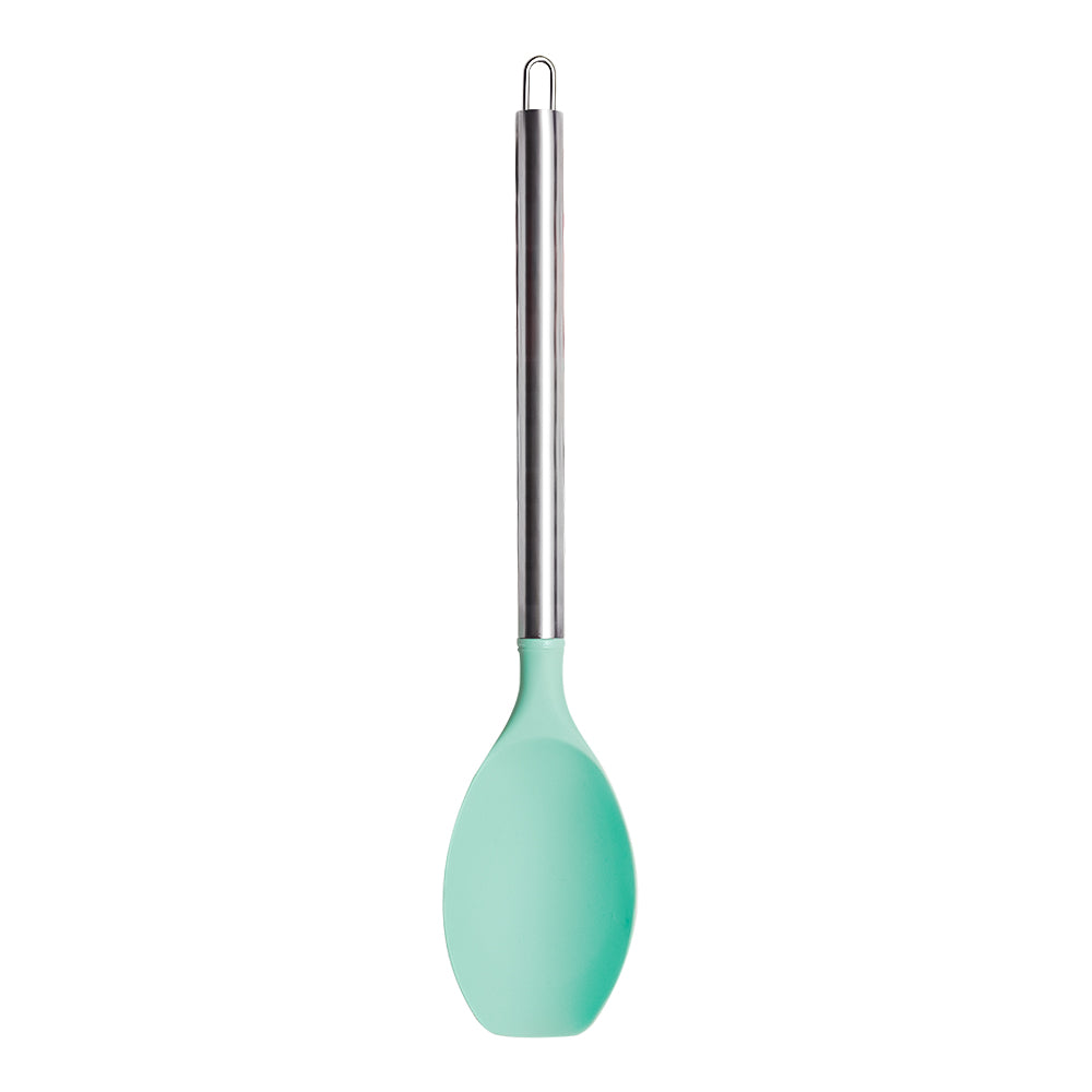 Cuchara plana de acero y punta de silicón varios colores ATU02E Home Sweet Home