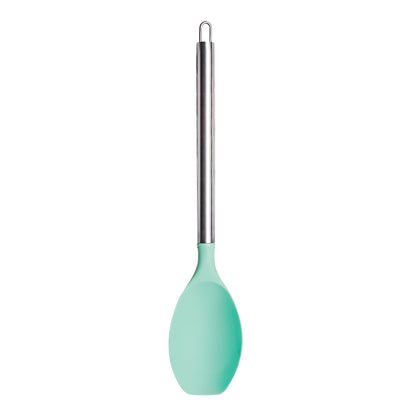 Cuchara plana de acero y punta de silicón varios colores ATU02E Home Sweet Home