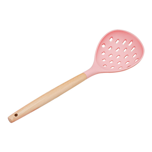Espumadera de madera y punta de silicón varios colores ATU03F Home Sweet Home