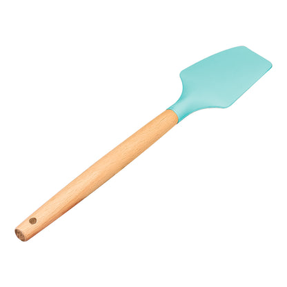 Espátula de madera y punta de silicón varios colores ATU04B Home Sweet Home