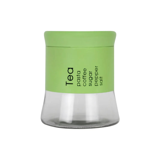 Frasco de vidrio con tapa de color 800 ml
