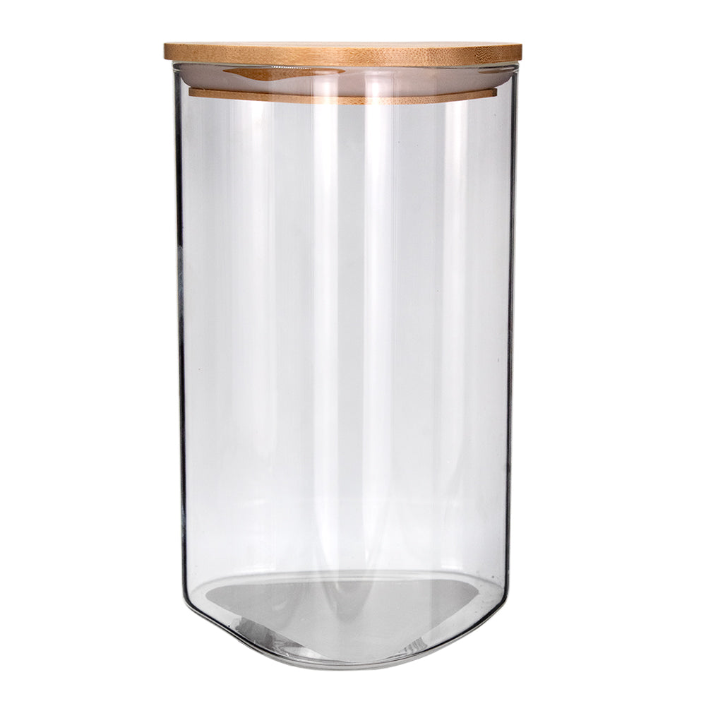 Frasco triangular de borosilicato y bambú 950 ml 24SGPGSJX-3 Home Sweet Home
