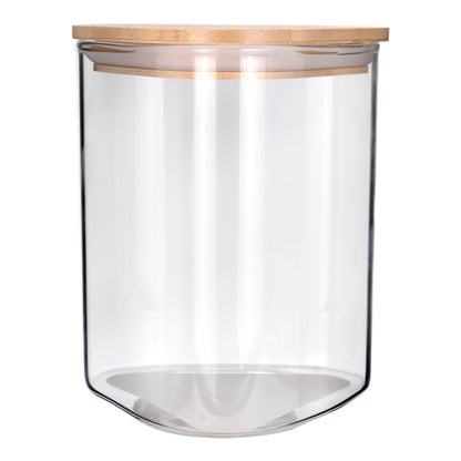 Frasco triangular de borosilicato y bambú 650 ml 24SGPGSJX-4 Home Sweet Home