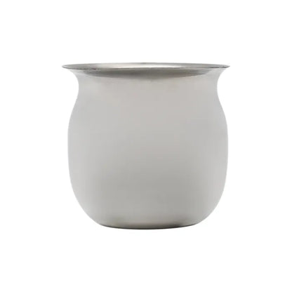 Cremera en forma de campana de acero inoxidable 8 oz
