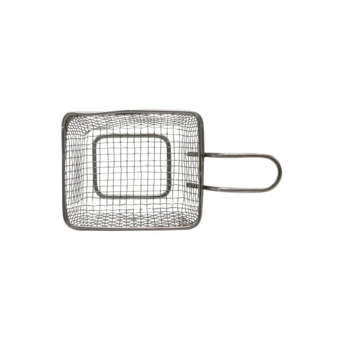 Mini canasta rectangular para servir 10.5*9 cm