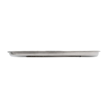 Charola de acero inoxidable 40 cm