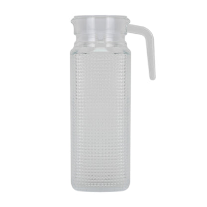 Jarra de vidrio con tapa 1.1 L