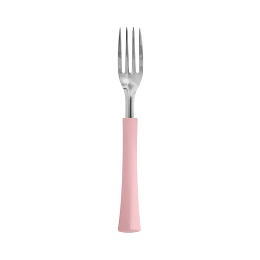 Tenedor de mesa Inova rosa acero inoxidable