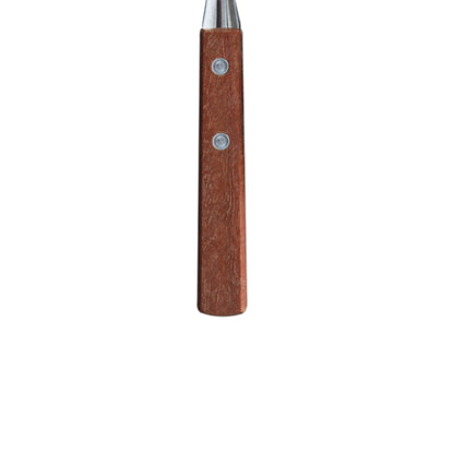 Tenedor de mesa acero inoxidable mango madera