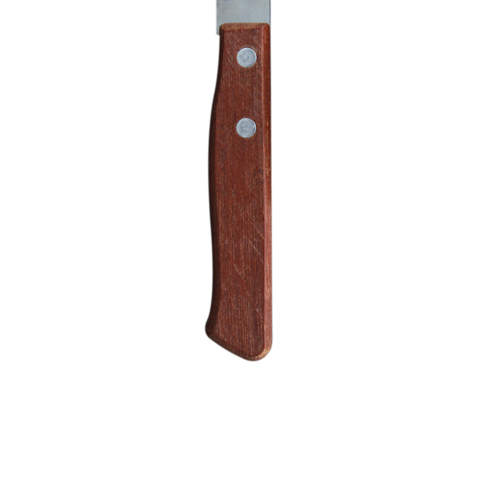 Cuchillo de legumbres acero inoxidable mango madera
