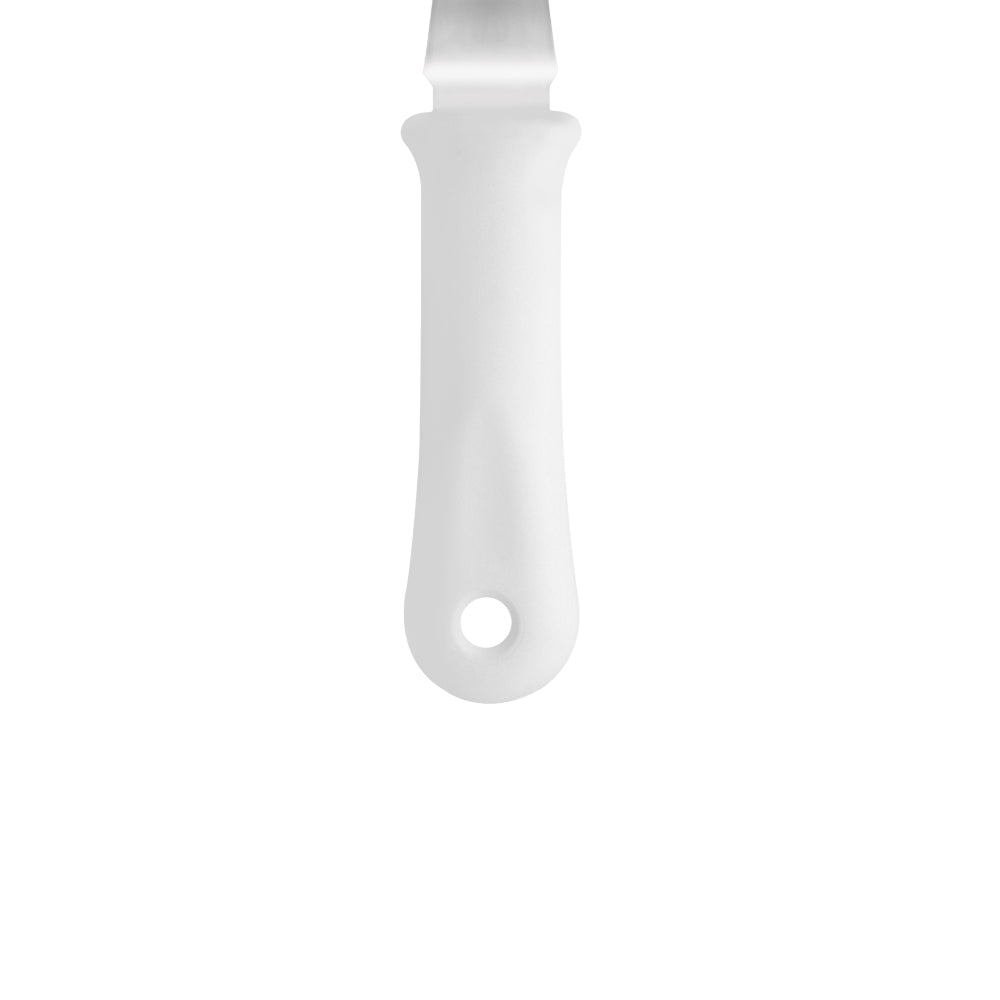 Espátula repostería curva 10" blanco