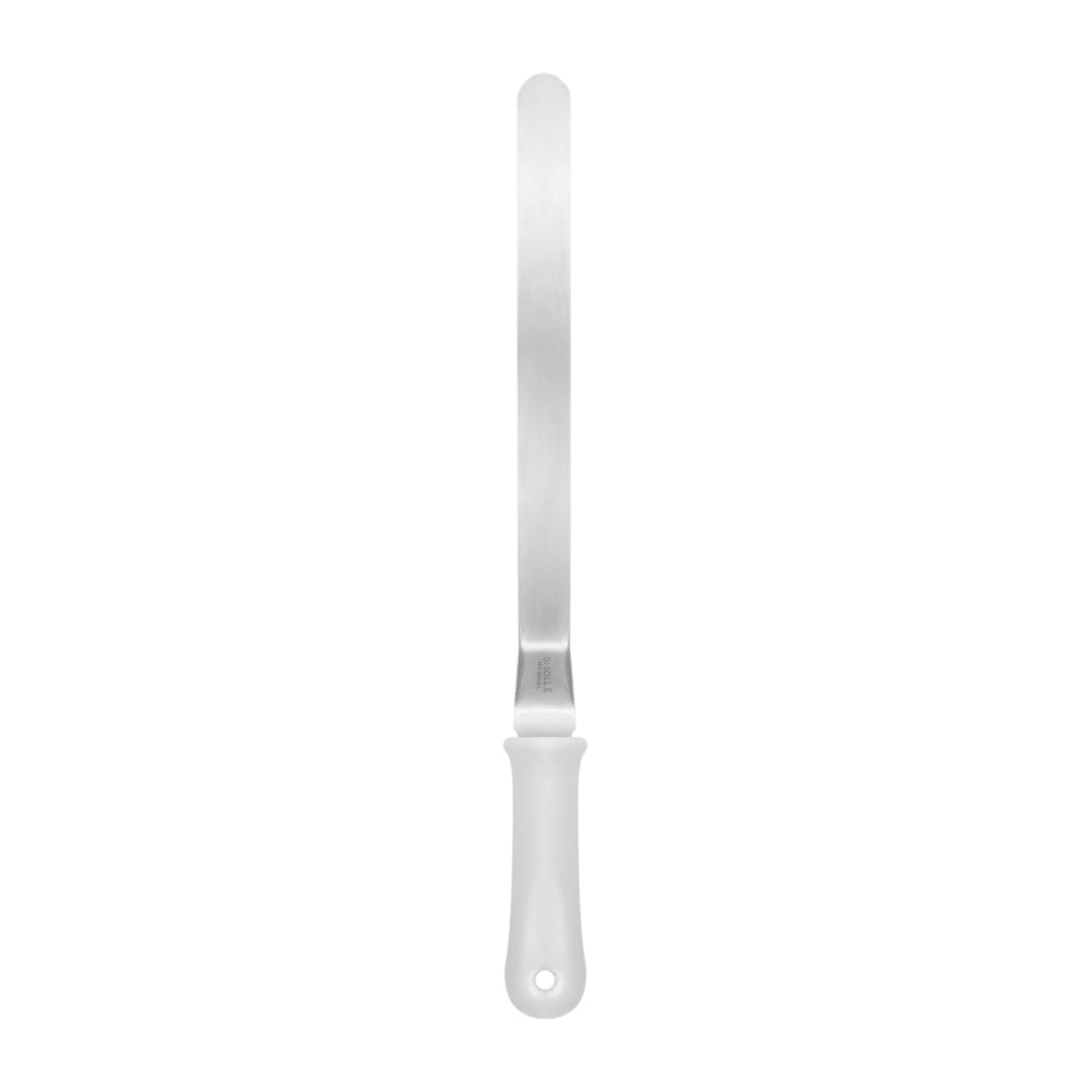Espátula repostería curva 12" blanco