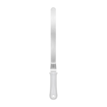 Espátula repostería curva 12" blanco