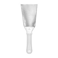Espátula para Hamburguesas 9 cm blanco