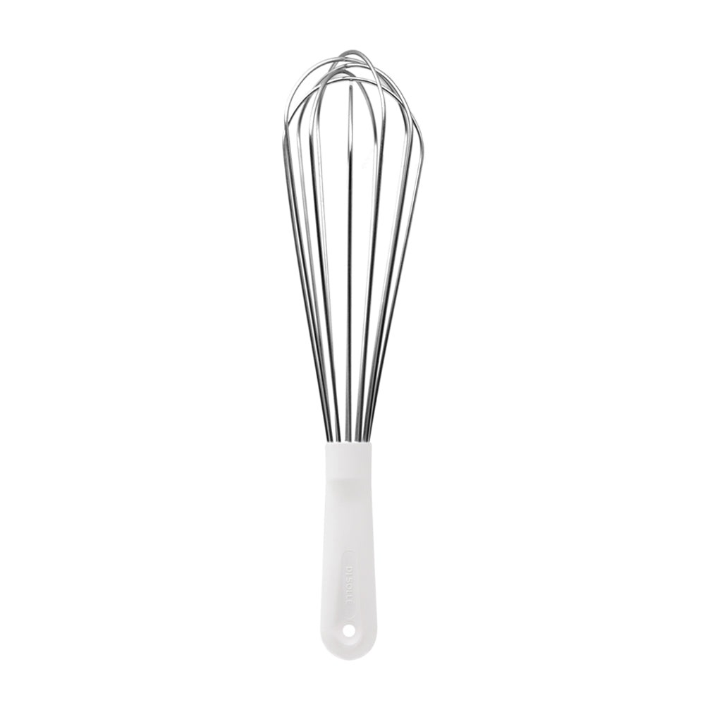 Batidor de huevos 35 cm blanco
