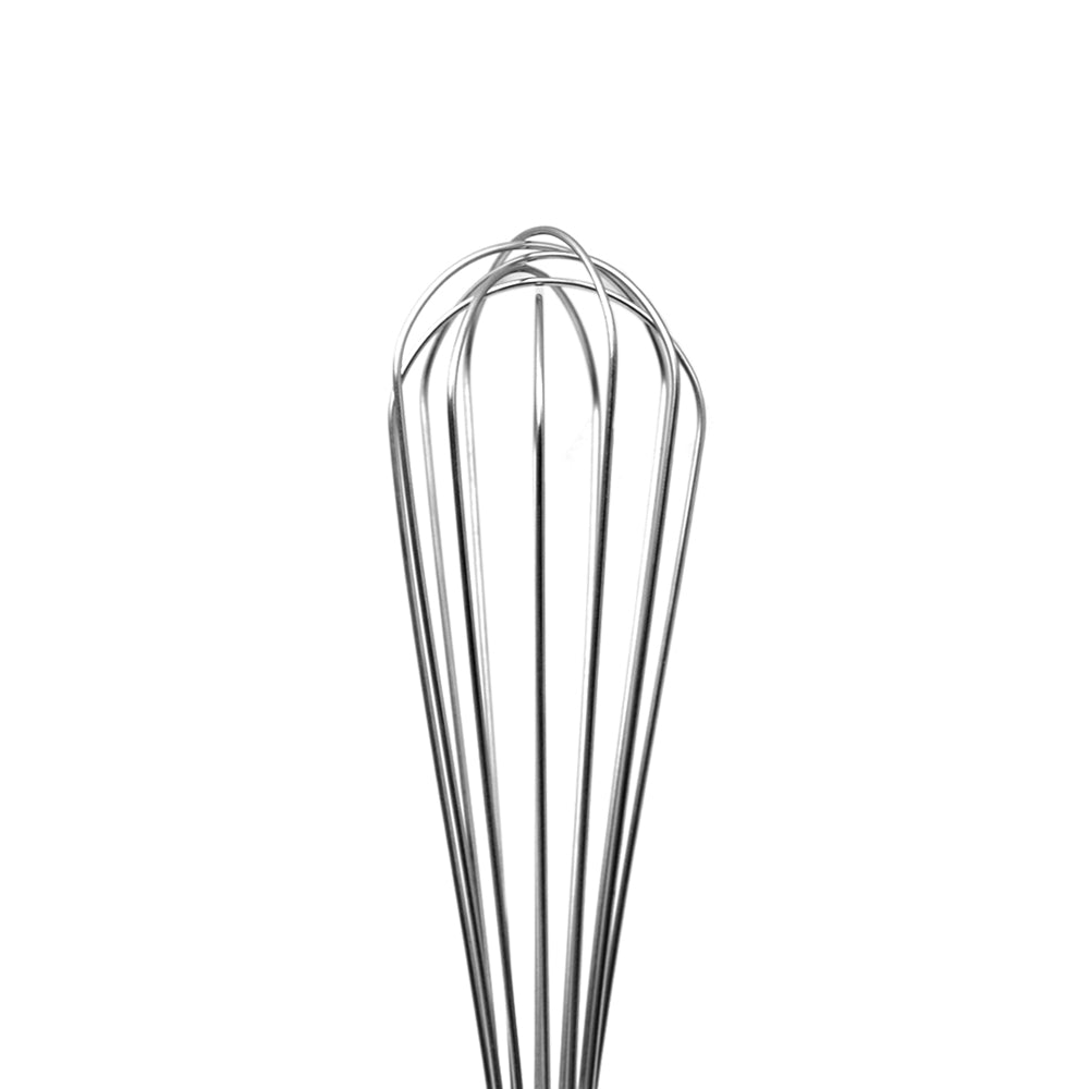 Batidor de huevos 35 cm blanco