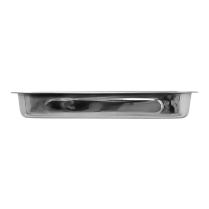 Charola de acero inoxidable para Hornear 40 X 29 x 5.5 cm ATA -507 Qualité