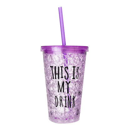 Vaso térmico de plástico 400 ml Home Sweet Home