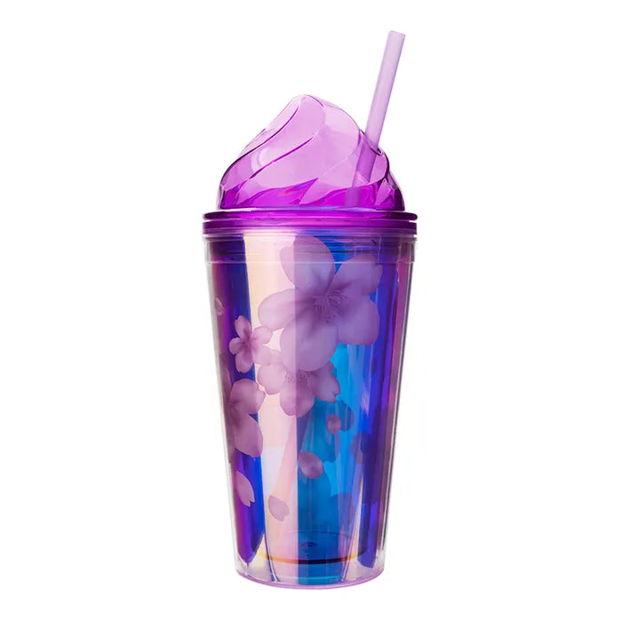Vaso térmico de plástico 400 ml decorado diverso Home Sweet Home
