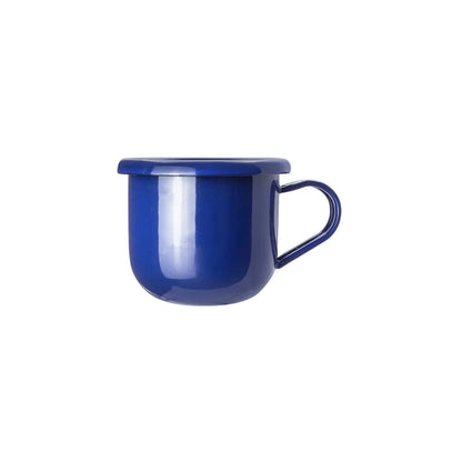 Taza de peltre del No. 7 Profundo Azul Macuira