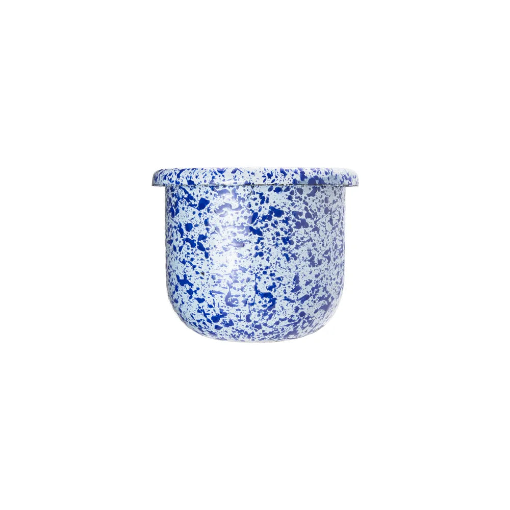 Taza de peltre del No. 7 Coral Azul Macuira