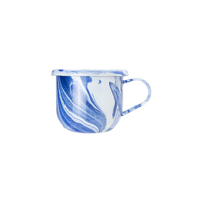 Taza de peltre del No. 7 Duna Azul Macuira