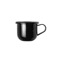 Taza de peltre del No. 7 Profundo Negro Macuira