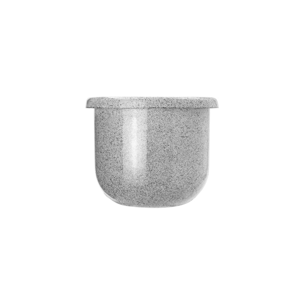 Taza de peltre del No. 7 Arena Negro Macuira