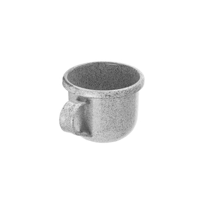 Taza de peltre del No. 7 Arena Negro Macuira