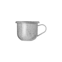 Taza de peltre del No. 7 Arena Negro Macuira
