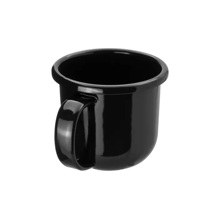 Taza de peltre del No. 8 Profundo Negro Macuira