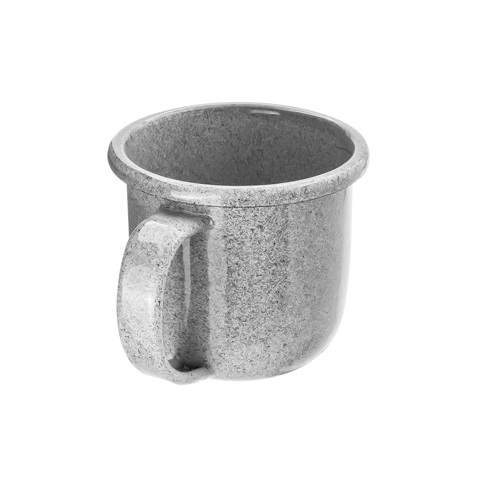 Taza de peltre del No. 8 Arena Negro Macuira