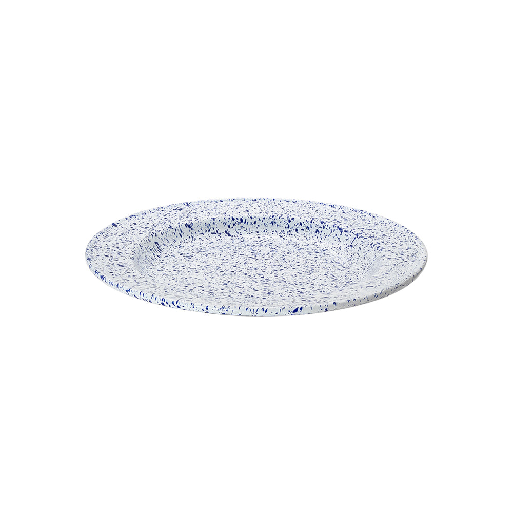Plato de peltre del No. 26 Coral Azul Macuira