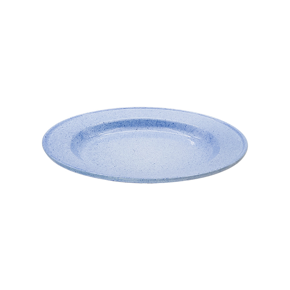 Plato de peltre del No. 26 Arena Azul Macuira