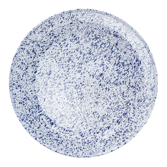 Plato de peltre del No. 30 Coral Azul Macuira